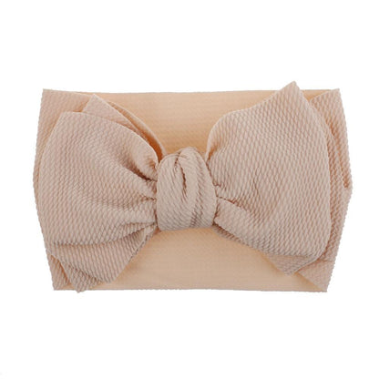 Baby Large Bow Girls Headband Big Bowknot Head wrap Kids Bow for Hair Cotton Infant Newborn Headbands For Baby
