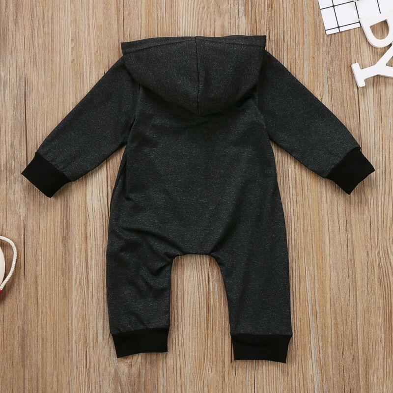 Baby Unisex Tie-Dye Hooded Zip-Up Romper