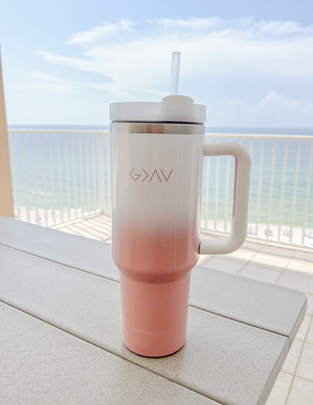 God Is Greater Than the Highs and Lows 40 oz Tumbler – Faith Insulated Travel Cup