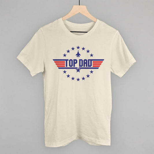 Top Dad Graphic Tee | Funny Gift Shirt for Dads