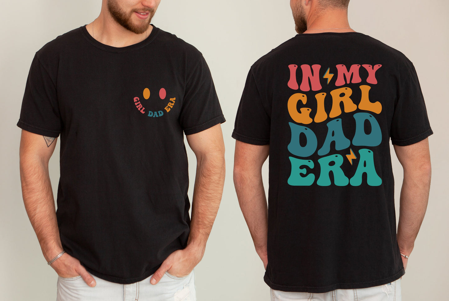 In My Girl Dad Era | Comfort Colors Graphic Tee | Father's Day, Gender Reveal & Baby Shower Gift