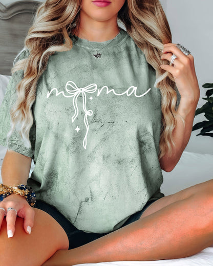 Mama Ribbon Comfort Colors T Shirt