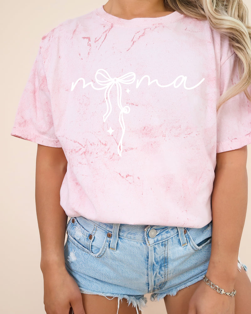 Mama Ribbon Comfort Colors T Shirt