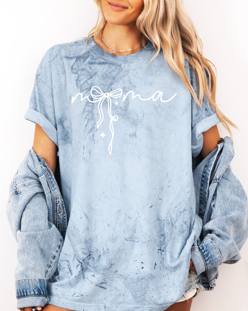 Mama Ribbon Comfort Colors T Shirt
