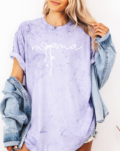 Mama Ribbon Comfort Colors T Shirt