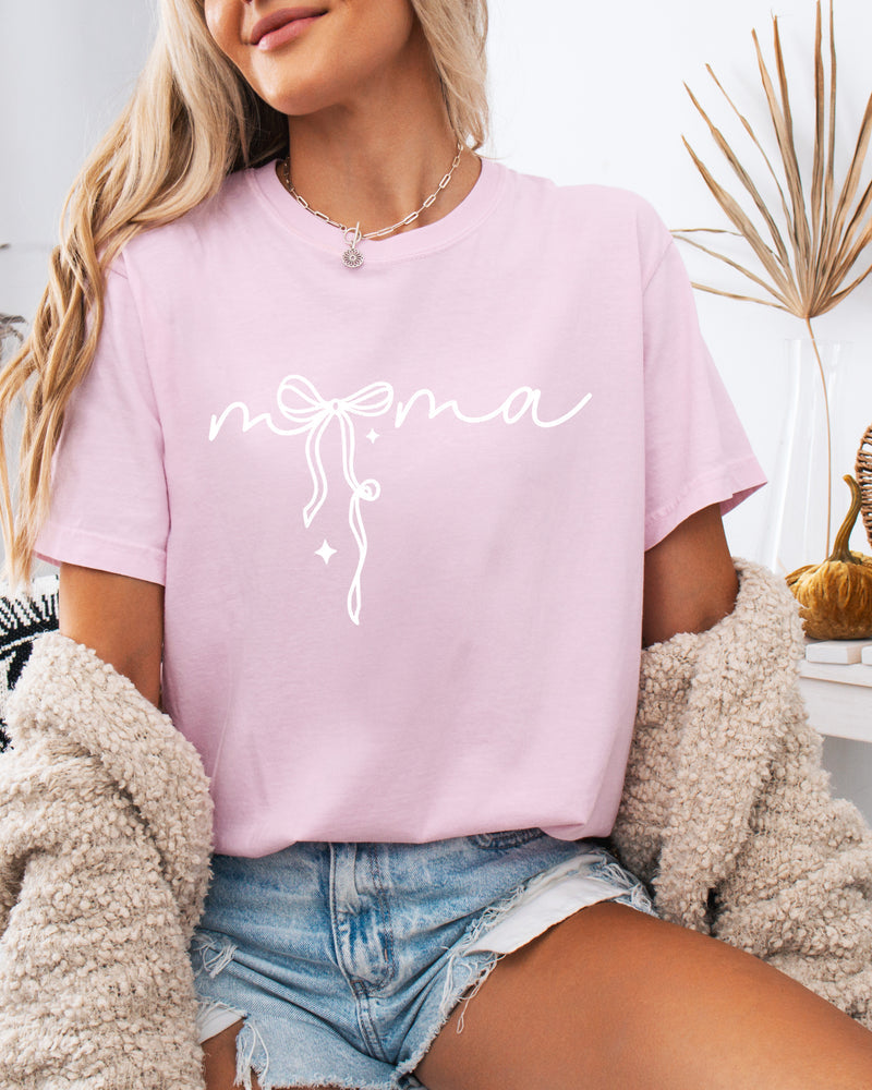 Mama Ribbon Comfort Colors T Shirt