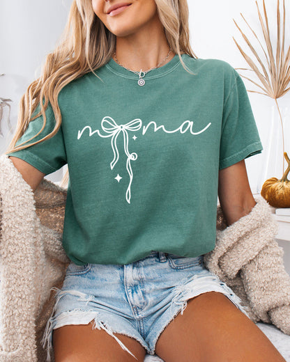 Mama Ribbon Comfort Colors T Shirt