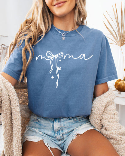 Mama Ribbon Comfort Colors T Shirt