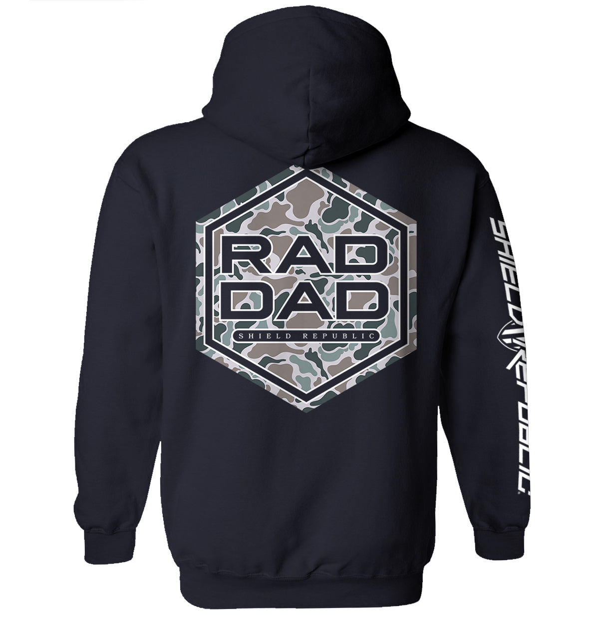 Rad Dad Duck Camo T-Shirt | Patriotic Men's Tee