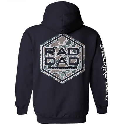 Rad Dad Duck Camo T-Shirt | Patriotic Men's Tee