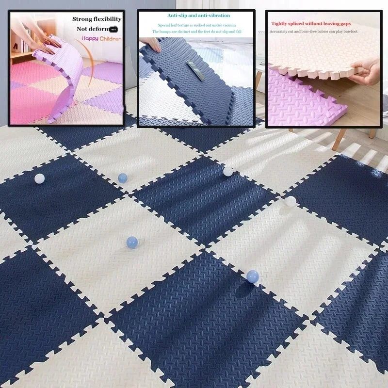 Baby Foam Puzzle Play Mat | Soft, Non-Slip & Waterproof Floor Tiles for Infants & Toddlers