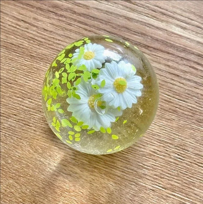 Green Apple Slow-Rebound Stress Ball – Squishy Fidget Sensory Toy for Kids & Adults