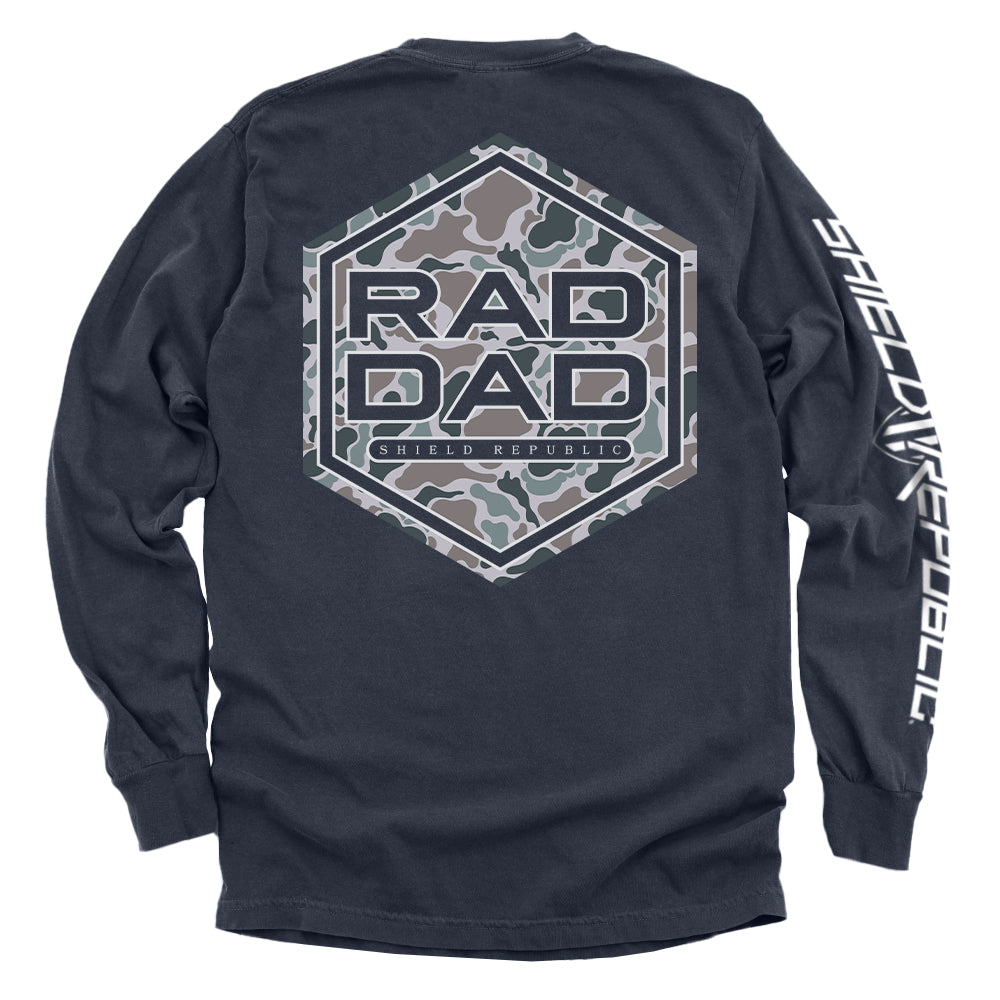 Rad Dad Duck Camo T-Shirt | Patriotic Men's Tee