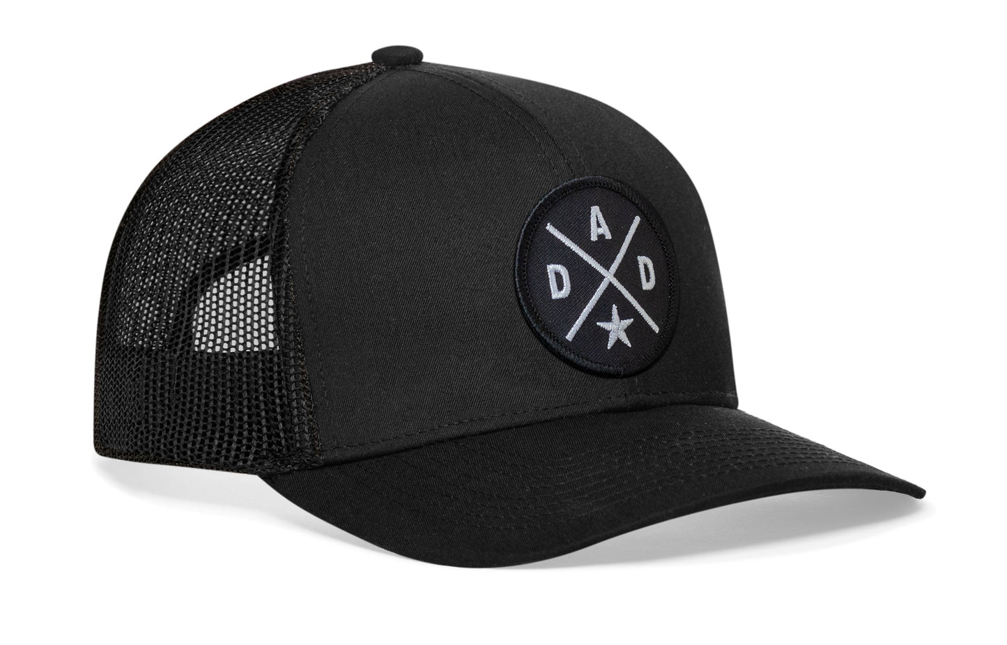 Dad Trucker Hat – Black Snapback | HAKA 5.0 Trucker