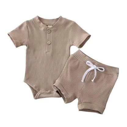 Baby Girl Ruffled Solid Color Sleeveless Backless Romper Jumpsuit Comfy Outfit Excellent Gift For Your Baby Girl