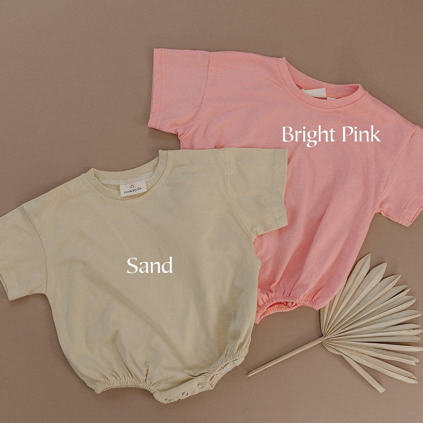 Girls "Big Sis" Graphic Bubble Romper