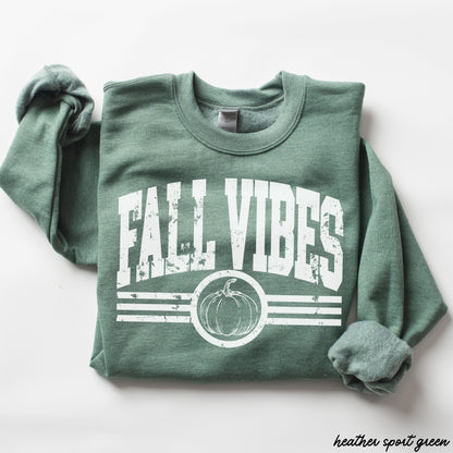 Fall Vibes Sweatshirt | 8 Colors, Sizes S–3X