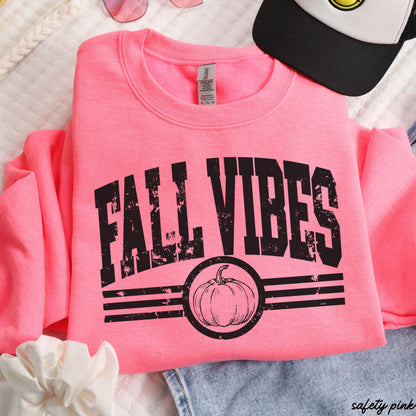 Fall Vibes Sweatshirt | 8 Colors, Sizes S–3X