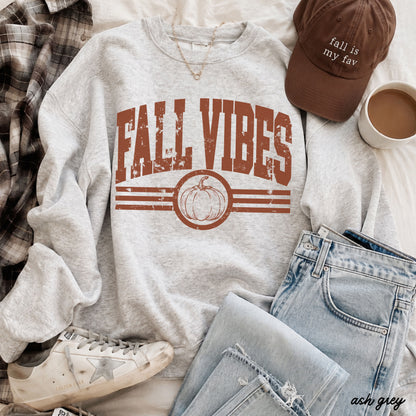 Fall Vibes Sweatshirt | 8 Colors, Sizes S–3X