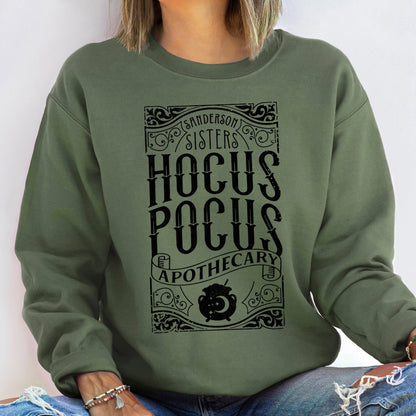Hocus Pocus Vintage Halloween Sweatshirt | Spirit of Salem Graphic