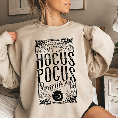 Hocus Pocus Vintage Halloween Sweatshirt | Spirit of Salem Graphic
