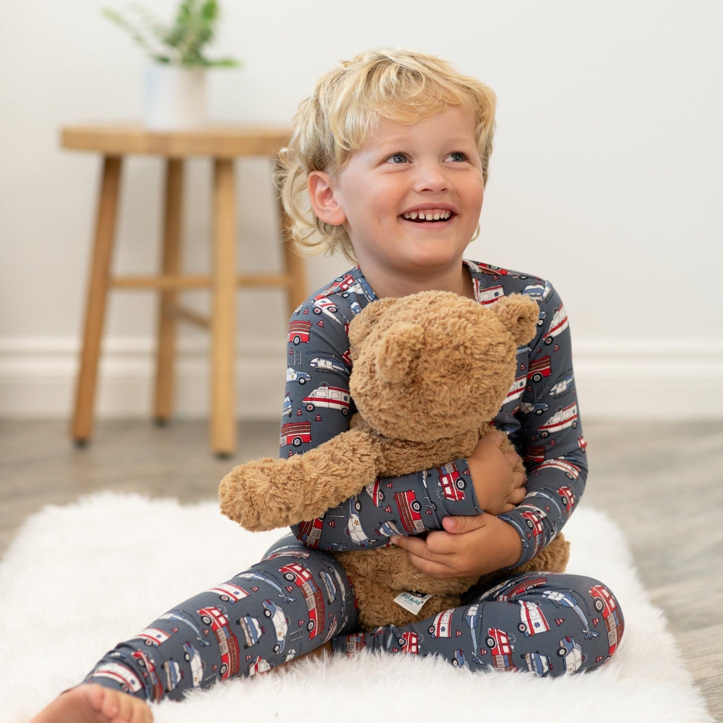 Iron Man Big Kid Pajama Set | Long Sleeve Kids PJ by Sweet Bamboo