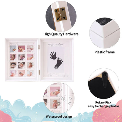 Baby's First Year Milestone Photo Frame | 0–12 Months Memory Keepsake Gift