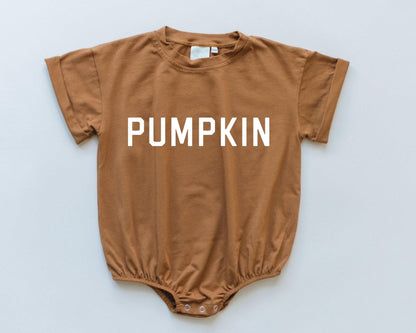 Baby 'Pumpkin' Graphic T-Shirt Bubble Romper