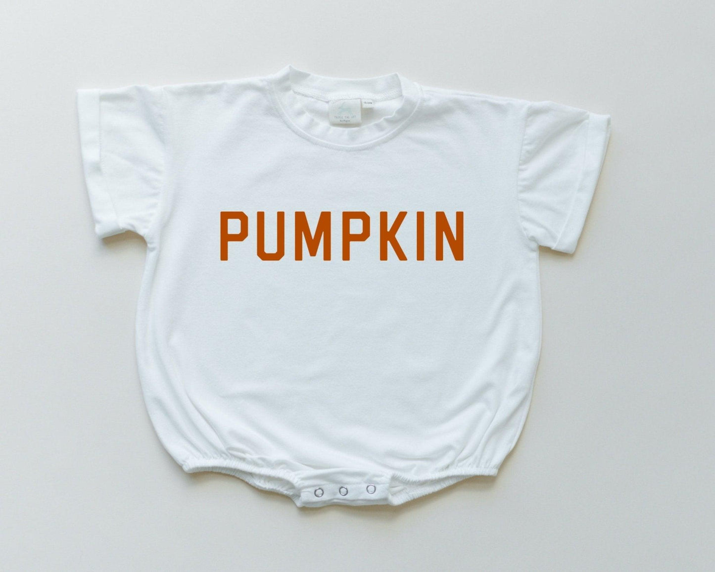 Baby 'Pumpkin' Graphic T-Shirt Bubble Romper