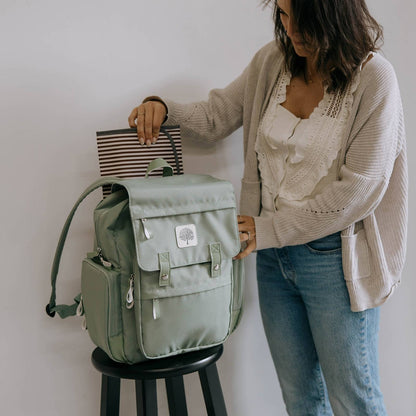 Birch Bag Diaper Backpack – 10+ Pockets, Insulated Bottle Pockets & Changing Pad Included
