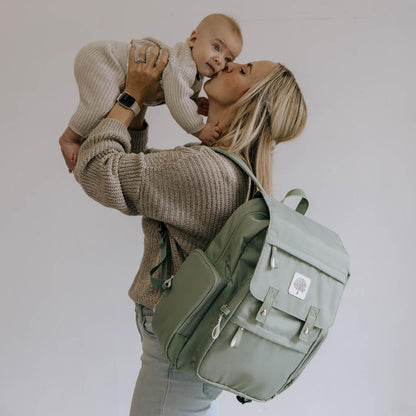 Birch Bag Diaper Backpack – 10+ Pockets, Insulated Bottle Pockets & Changing Pad Included